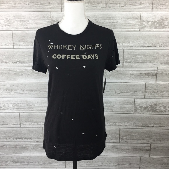 Signorelli T-Shirt Holes Ripped Distressed NEW - Picture 2 of 7